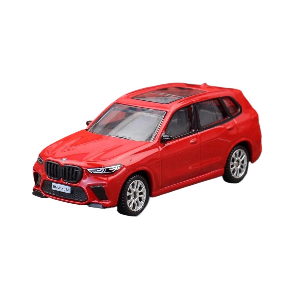 

Масштаб 1/64 Модель іграшкової машинки BMW X5M CCA MSZ 1:64 Литі Металеві Моделі Мініатюрні Колекційні Машинки з Вільними Колесами Підходять для Hot Wheels Подарунок Дітям червоний