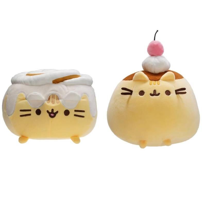 Entzückendes Plüschtier Kissen mit kurzem Plüsch PP Baumwollfüllung Pusheen Katzen Serie