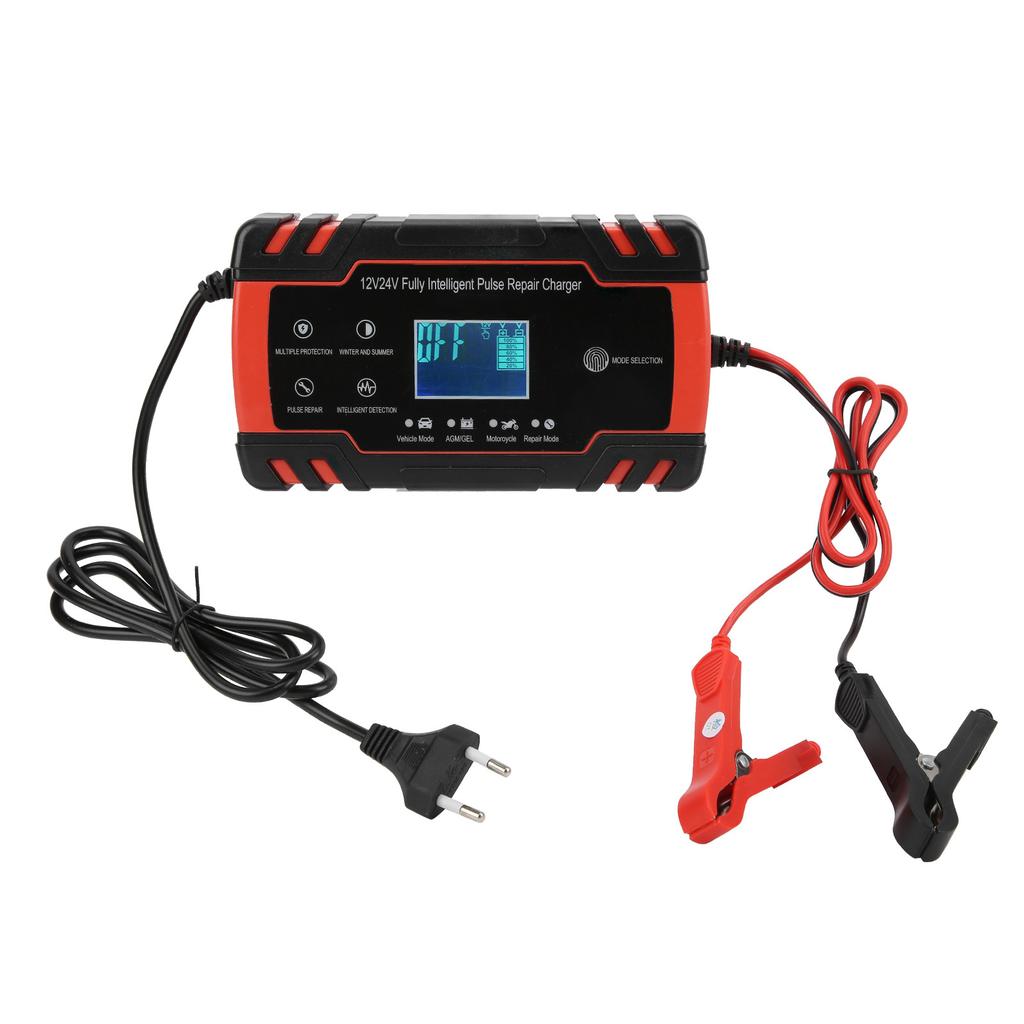 12V24V 2?150Ah Battery Charger Repair Smart Automatic Charging for Car Motorcycle
