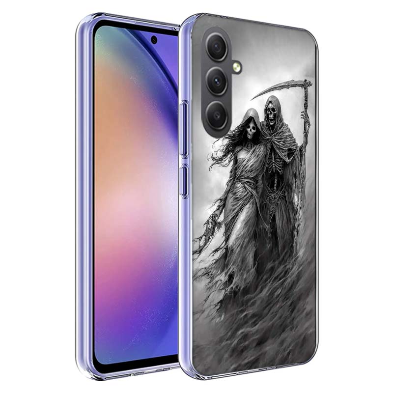 Death Grim Reaper Skull Phone Case For Samsung A70 A50S A40 A30 A20E A16 A26 A36 A56 A17 Galaxy Note 20 10 9 8 A71 A51 A41 A31 A