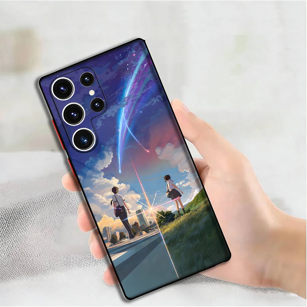 Anime Y-Your Name Phone Case For Samsung S24,25,23,22,21,20 Plus Ultra 5G Lite Shockproof Cover