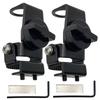 MONOSTORE Antenna Base, Amateur Radio Trunk Mobile Antenna Mount, Small, Black, 2 Pieces