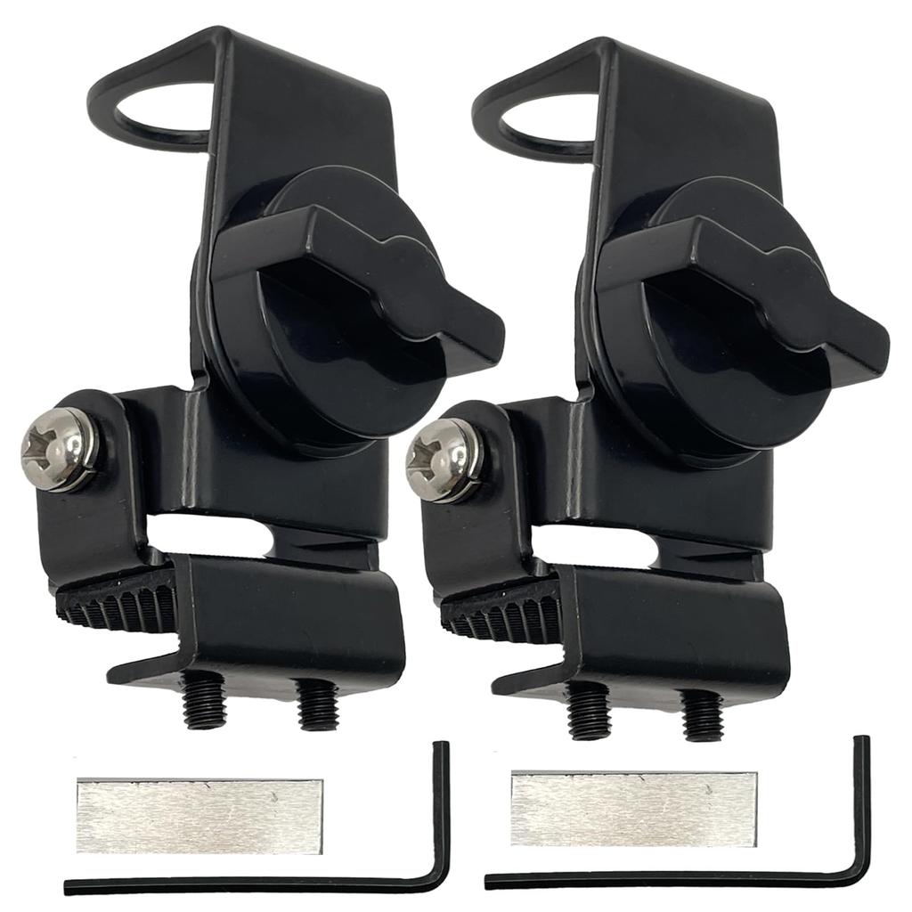 MONOSTORE Antenna Base, Amateur Radio Trunk Mobile Antenna Mount, Small, Black, 2 Pieces