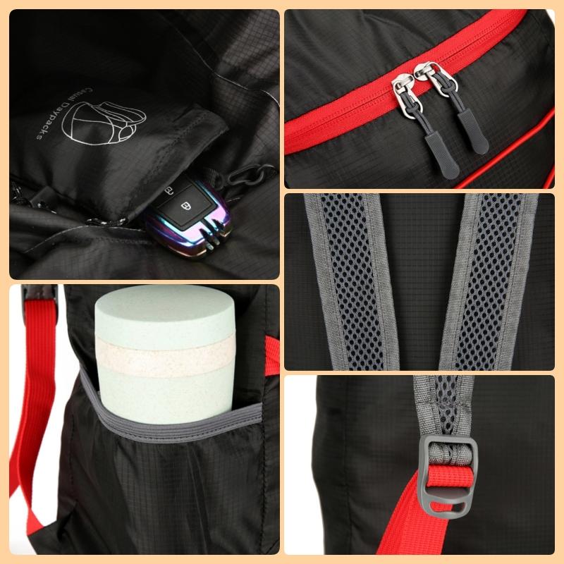New Outdoor Water Repellent Hiking Bag Foldable Bike Backpack Cycling Travel Climbing Storage Bag for Men and Women