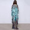 XITAO Print Batwing Sleeve Dress GJ1150