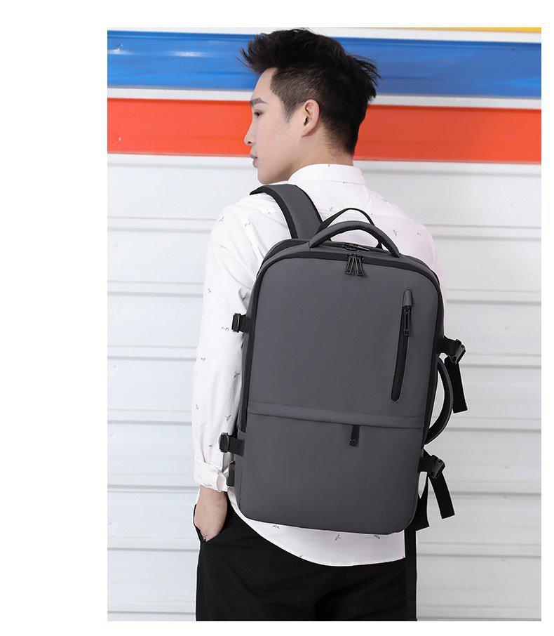 Stilvoller Unisex Business- & Reiserucksack - Wasserdicht, Großes Fassungsvermögen, Ideal für Laptops & Schule