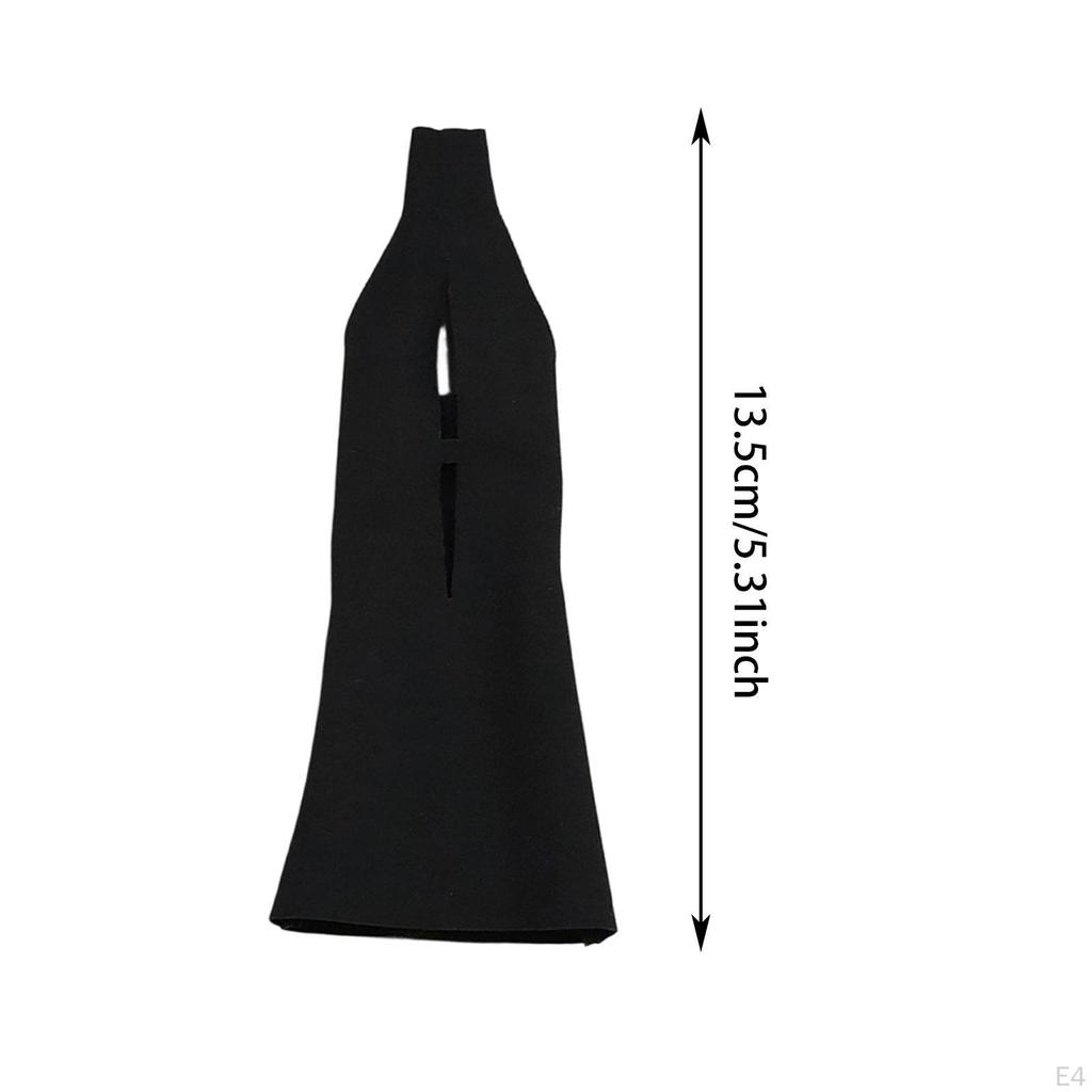 1/6 BJD Doll Clothes Party Dress Easy to Wear Outfit Cosplay High Neck Chest Revealing Mini