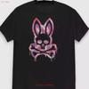 Trippy Bunny T Shirt Psychedelic Style Vintage Streetwear Fashion Designer Clothes Breathable Soft Stylish Casual Homme