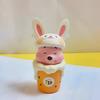 Spot Yellow Teddy Bear Blind Box Handmade Puppy Honey Pot Skin Clean Pig Cartoon Doll Desktop Decoration Surprise Holiday Gift