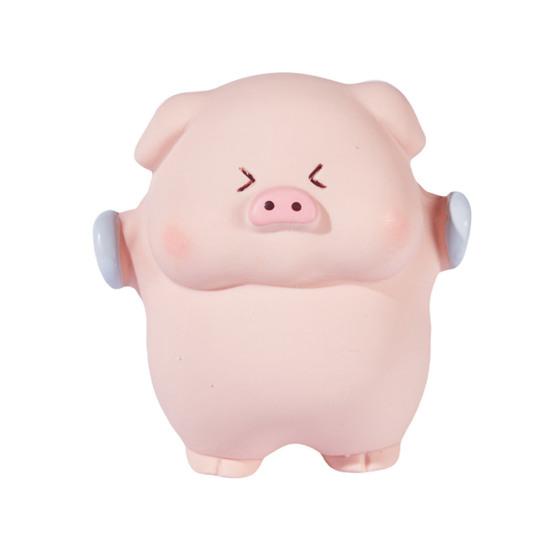 Squeaky Pig Dog Toy Interactive Safe Latex Dog Chew Toy Cute Sporty C