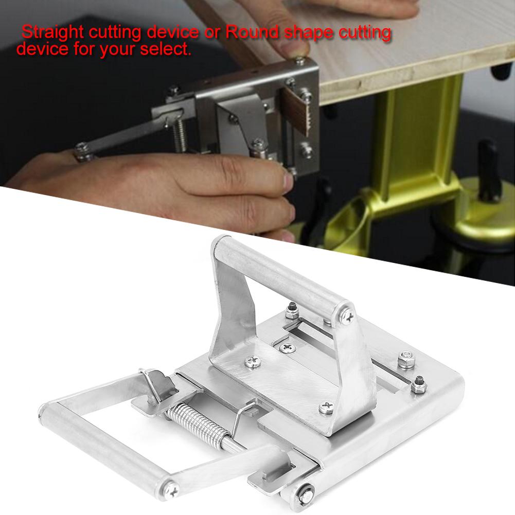 Stainless Steel Portable End Cutter Edge Banding Trimmer for Straight Round Finished