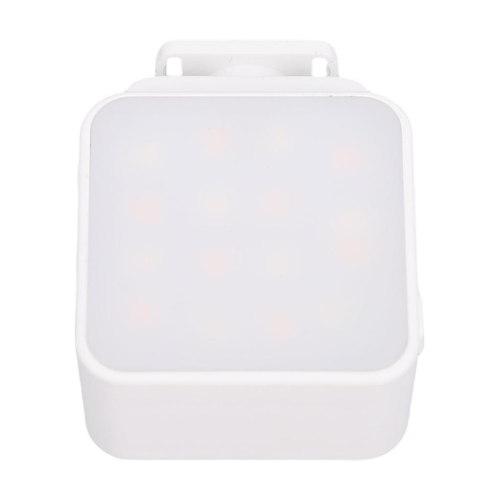 LED Video Light Fit for Pocket 3 Action Camera Fill Light Vlog Selfie Light with 16 LED Beads for Video Recording White