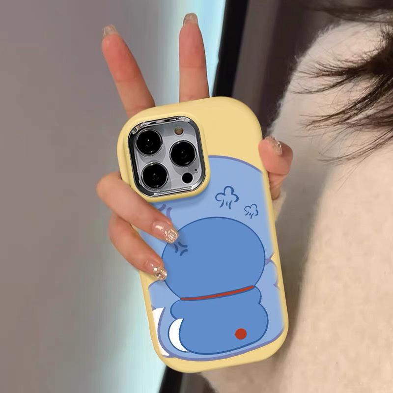 

For Apple 16promax Angry Dora for IPhone15plus Mobile Phone Case New 14pro High-end Sense 15 For Apple 6