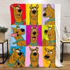 Halloween fantasy comedy adventure cartoon movie Scooby-Doo blanket soft home furnishing nap decoration four seasons warm Sherpa blanket U1