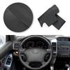 Für Toyota Land Cruiser Prado 120 4Runner Highlander Hilux Tacoma Tundra Für Lexus LS400 Auto Lenkrad Schwarzes Lederbezug