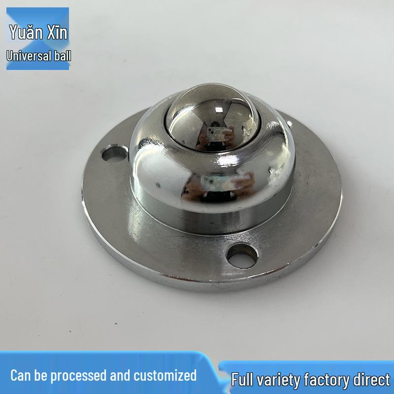 Butterfly Universal IA Series 3-Hole Flange Bullseye Heavy Duty Steel Ball Bearing Wheel