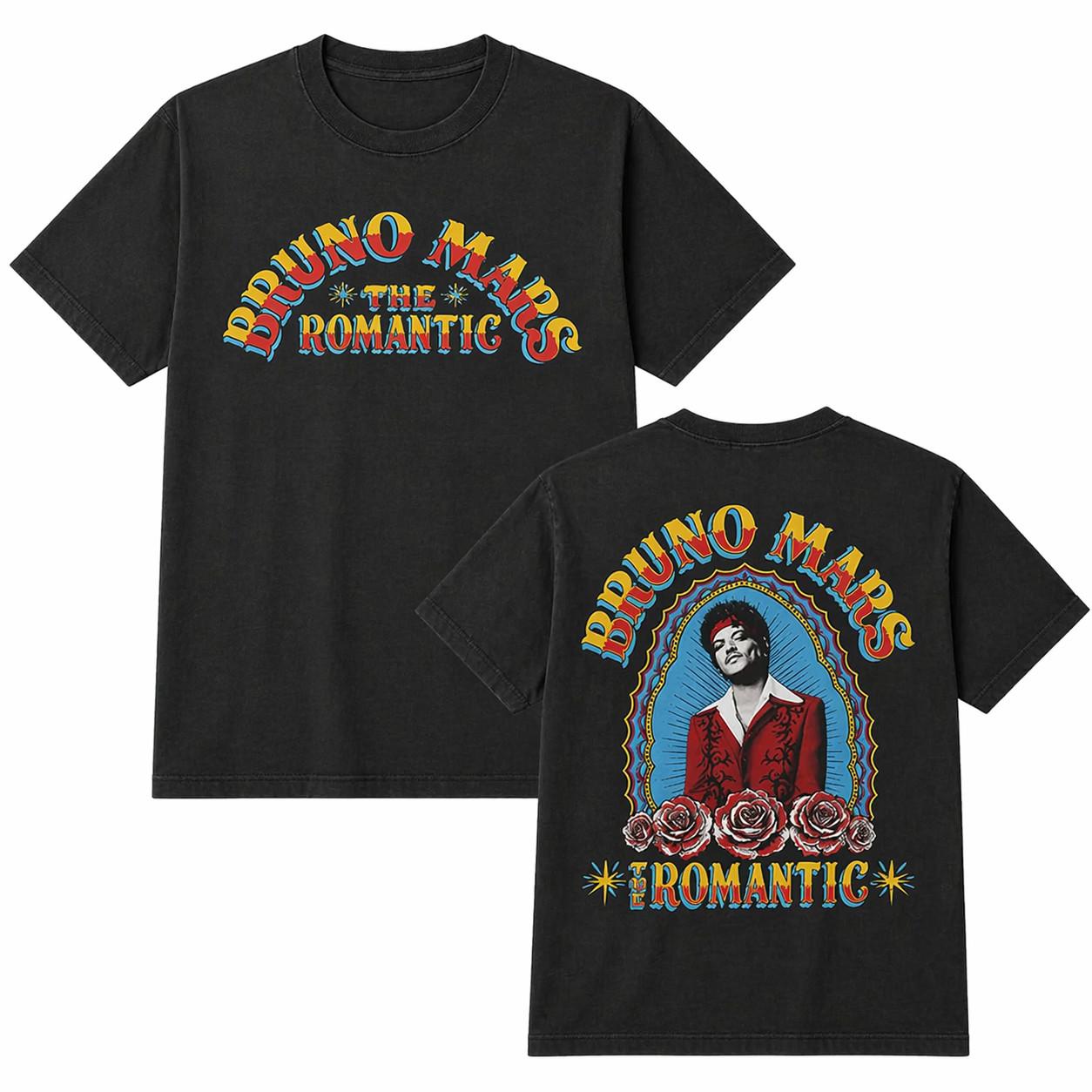 Bruno *Mar 2026 The Romantic Tour Halo T-shirt All Size S
