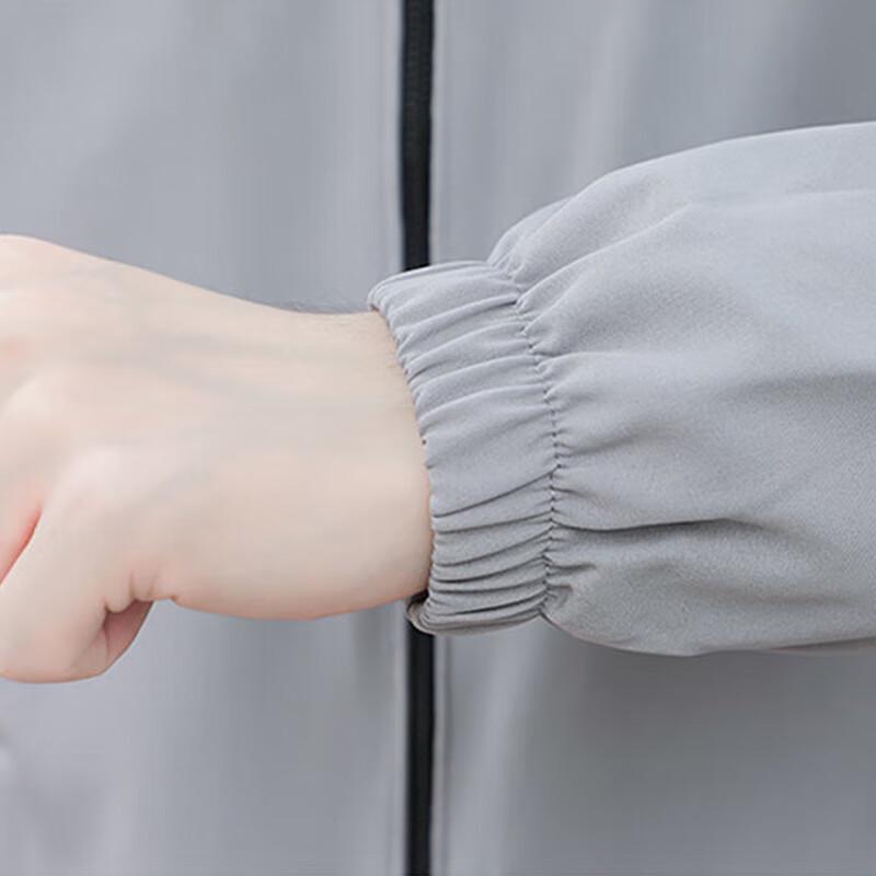 ROMON Men's Casual Windproof Stand-Collar Jacket
