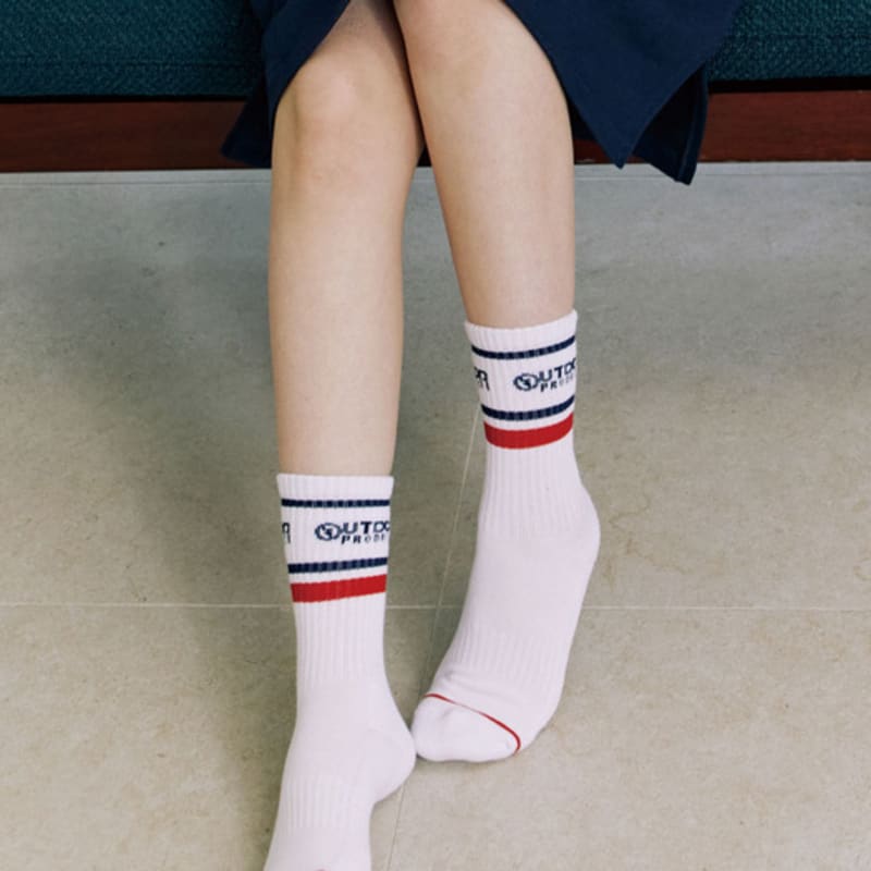 OUTDOOR PRODUCTS Record Double Cushion Crew 5-Pack