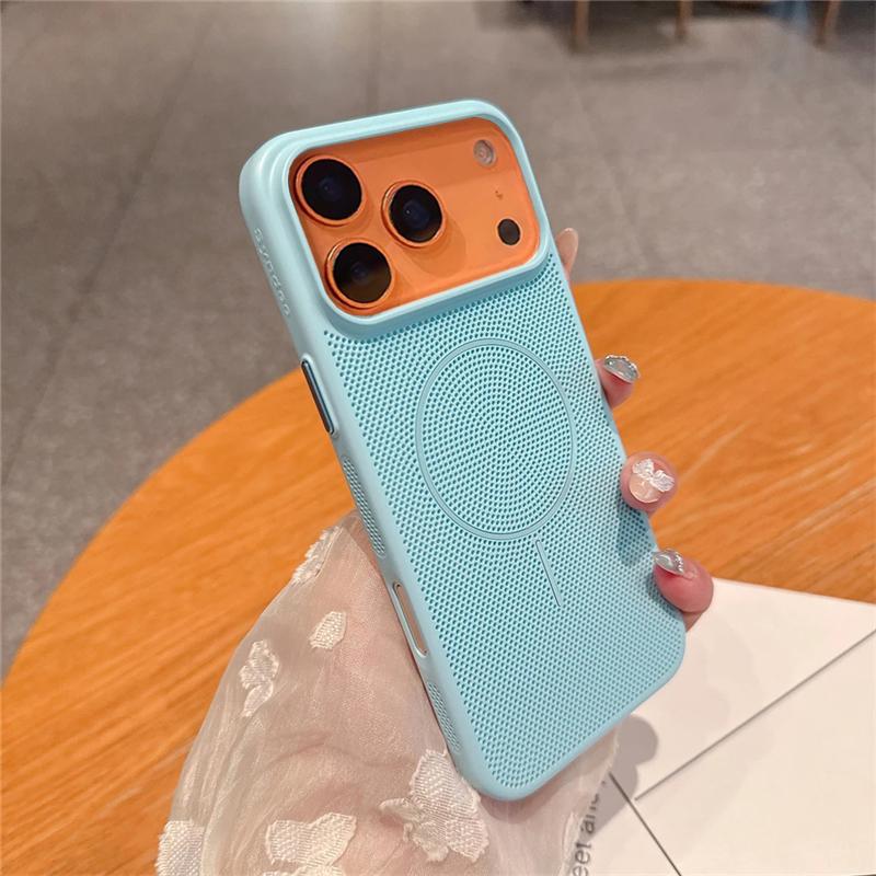 Heat Dissipation For Case For For Iphone 17 13 15 14 16 12 11 Pro Max Plus Wireless Charge Cases For For Iphone Air Accessories