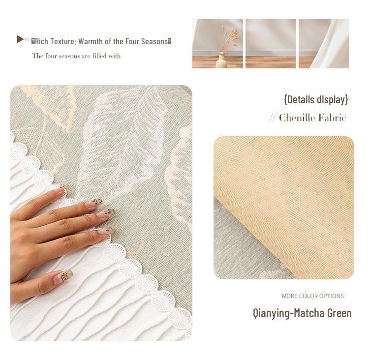 2025 Luxurious Cream Sofa Cushion - Non-Slip, Year-Round Comfort Cover