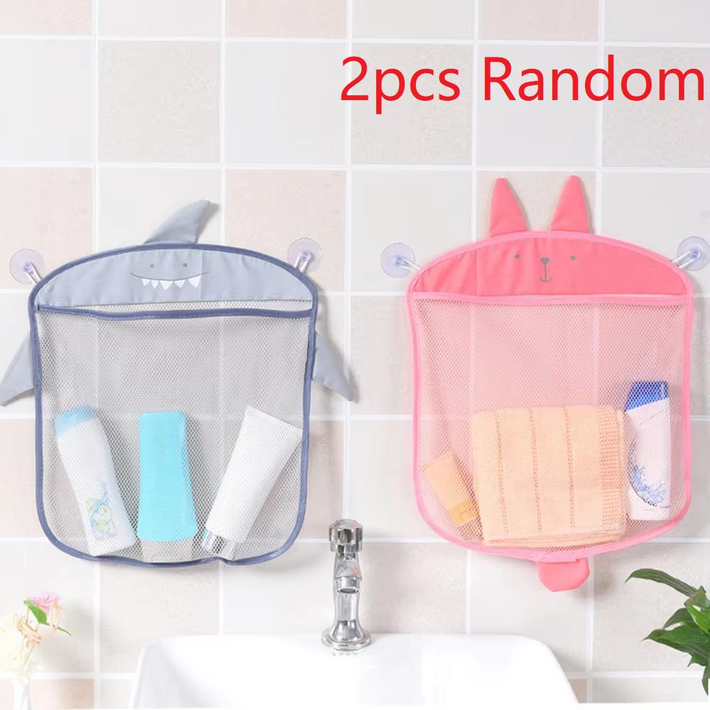 Cartoon Hanging Bag Colorful Mesh Storage Hanging Basket Kitchen Bathroom Miscellaneous Organizer Hanging Bag