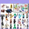 Conjunto de Bonecas de Blocos de Construção Coloridos com Tema de Natal Perfeito para Celebrações de Fim de Ano e Decoração Festiva