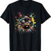 Splash Art York Chocolate Cat T-Shirt