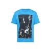 T-shirt a maniche corte con stampa fotografica Air Hangtime Uomo Top Blu AQ3709-433