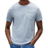 Comfortable Crew Neck Pocket T-Shirt Men Tops 78JB151-DP7