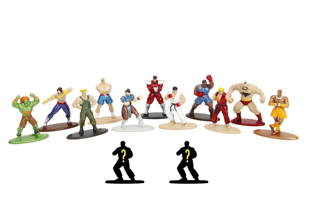 Street Fighter Nano Metalfig Blind Pack (Box) 24 Pieces