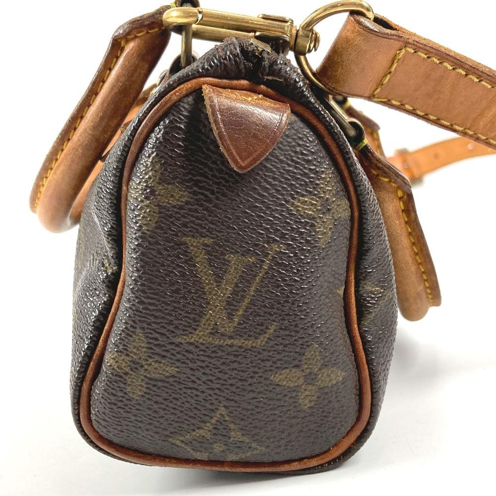 Louis Vuitton M41534 Monogram Mini Speedy 2WAY Pochette Hand Bag Shoulder Bag