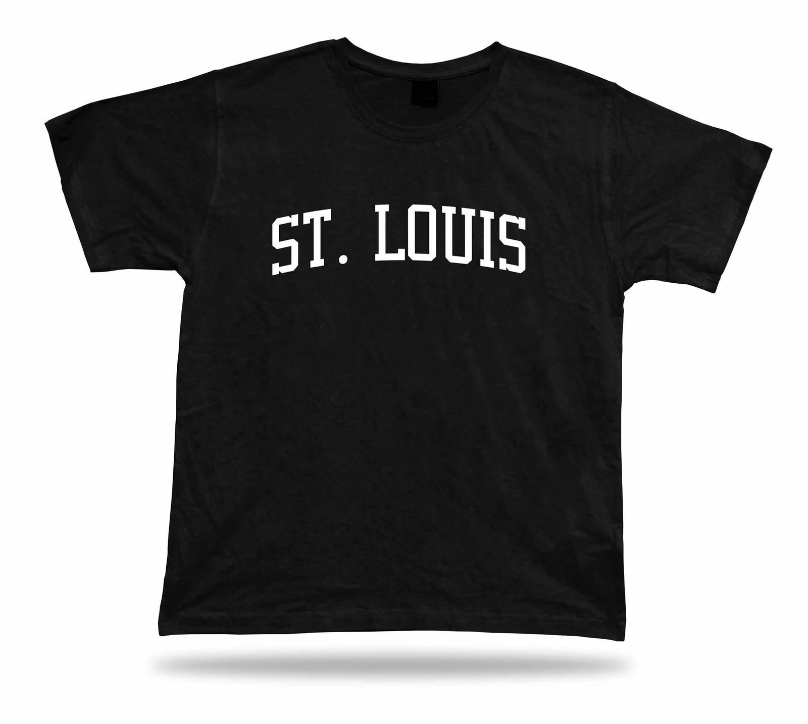 T-Shirt Stylish Cotton modern Apparel great gift idea casual St. Louis Missouri S