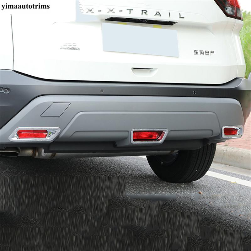 ABS Chrome Accessories For Nissan X-Trail X Trail / Rogue T33 - 2025 Car Handle Bowl Wiper Mirror Fog Light Lamp Cover Trim