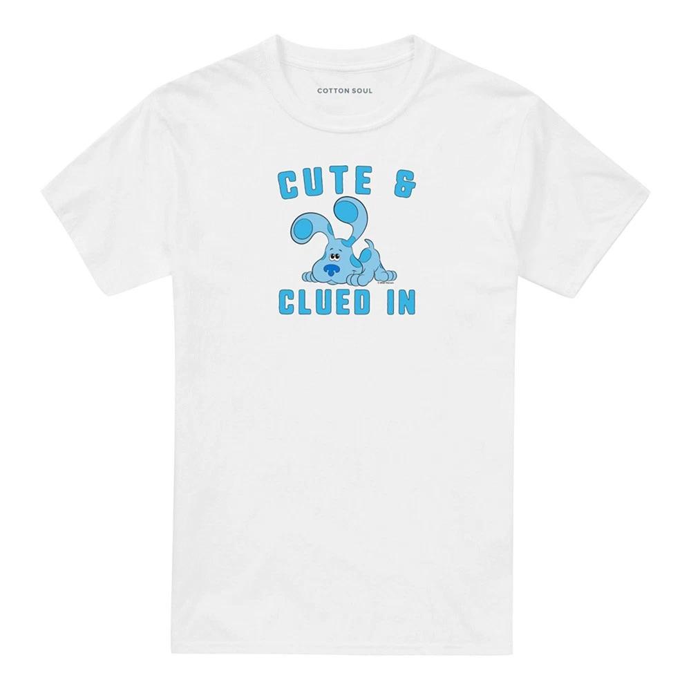 Blues Clues & You Baby S Best Friend Blue 100% Cotton T-shirt Mens Tees Top S-5XL, White XL
