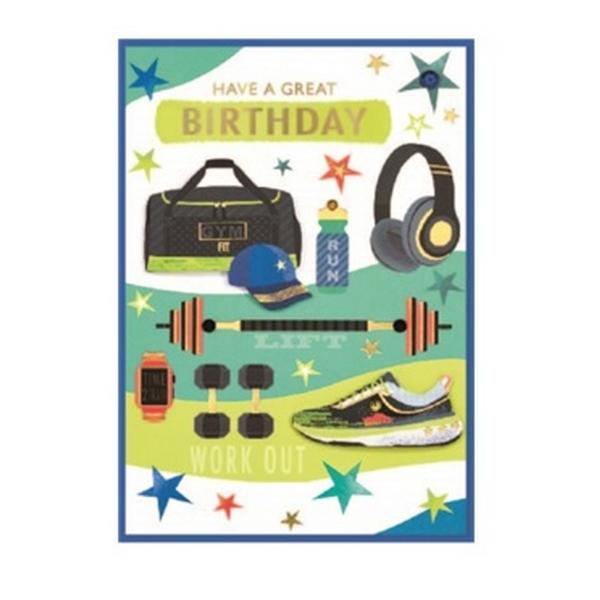 Simon Elvin Have A Great Birthday Greetings Card