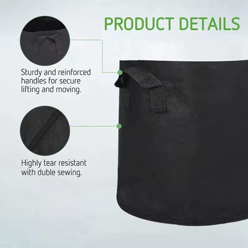 Felt Plant Grow Bags Fabric Grow Pots Strawberry Vegetables Planting Pots Flower Planting Containers Home Garden Tools