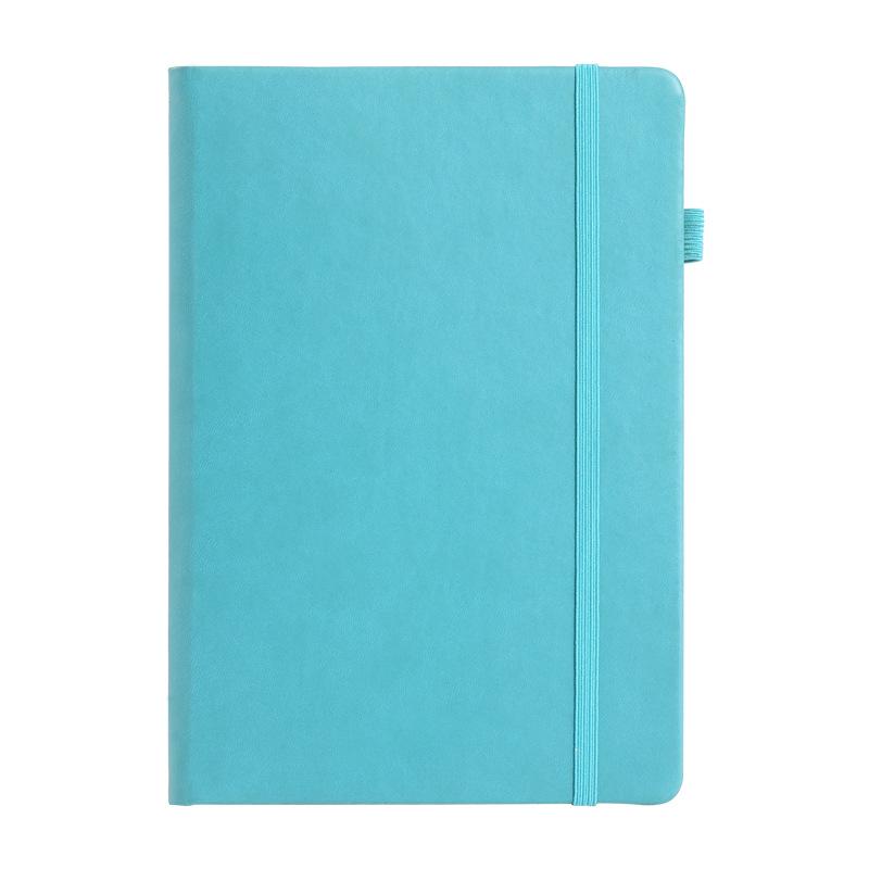 "Quaderno A5 Rigido con Cinturino in PU, LOGO Personalizzabile, Design Fresco e Semplice"