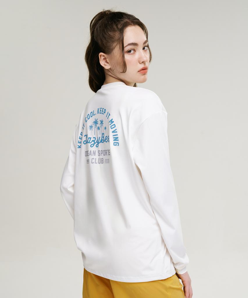 Leijibi Airfresh String Top Oversized W Long Sleeve Rash Guard (4 Colors)