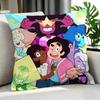Cartoon Steven Universe Future Cushion Cover Cushion Cover Set 4Pcs 50X50 45X45 40X40 Pillowcase Decorative Sofa Home Decor