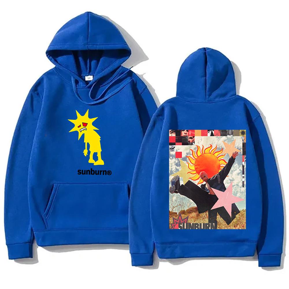 Vergiss mich nicht Sunburn Tour Pullover Dominic Fike Hoodie Streetwear Trend Übergroße Kleidung High Street Kapuzenpullover Popmusik
