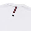 Onoff Men S looSe FiT Ribbed T ShirT Of9003gb whiTe