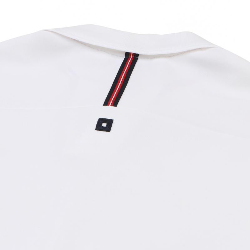 Onoff Men S looSe FiT Ribbed T ShirT Of9003gb whiTe