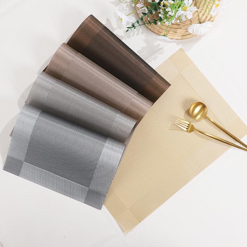 SPSR Simple Waterproof Heat-Insulating Placemats