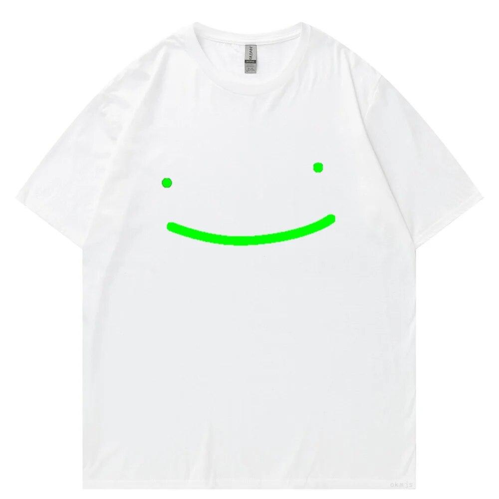 Dream Merch Trička Unisex WoUnisex Trička Harajuku s krátkým rukávem Street Ležérní Móda Oversized oblečení Top Trička s krátkým rukávem