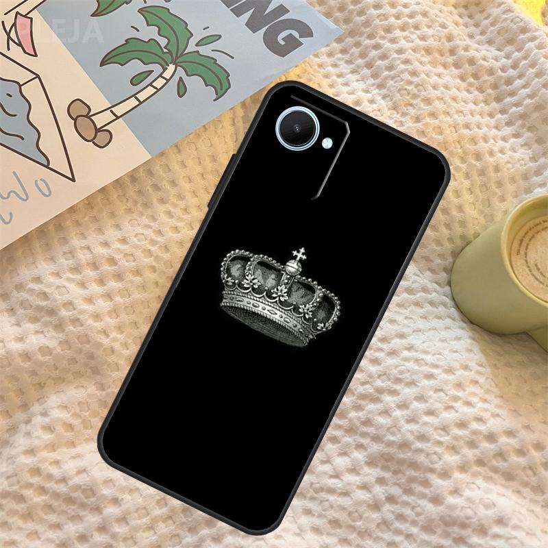King Queen Art Case For Realme GT6 GT7 Pro C67 C65 C63 C61 C55 C53 C51 C35 C71 C75 11 12 13 14 15 Pro Plus