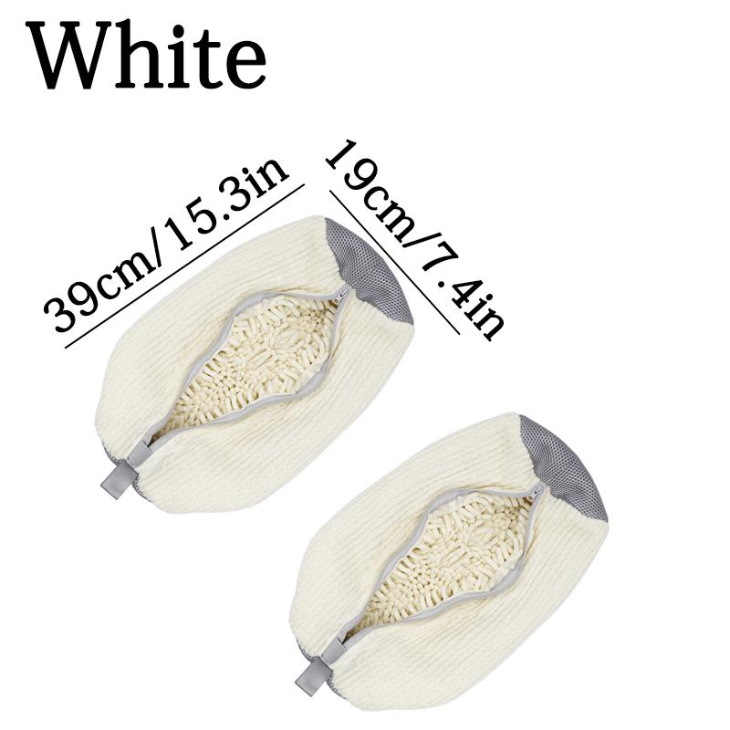 Washing Shoes Bag Cotton Laundry Fluffy Fibers Easily Remove Dirt  Anti-Deformation Shoe And Plush Toy Cleaning Bag