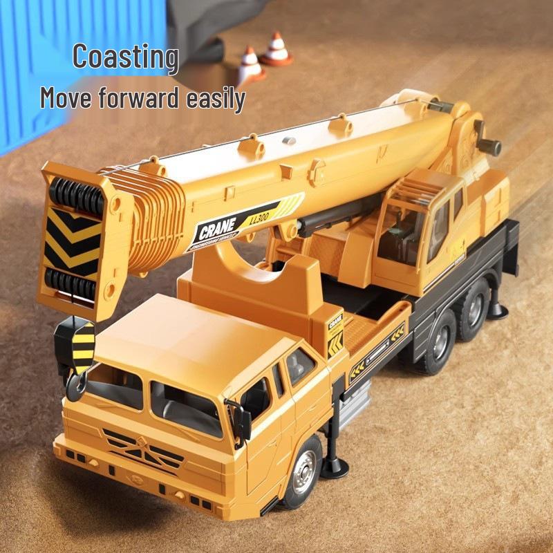 Lilit XL Hand-Crank Excavator Model Crane Toy for Kids