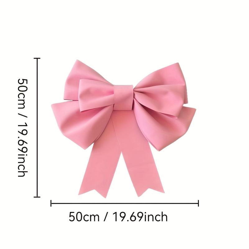 Giant Pink EVA Bow Set for Weddings Birthdays 3D Ribbon Bow DIY Decoration Material, Wedding Decorations