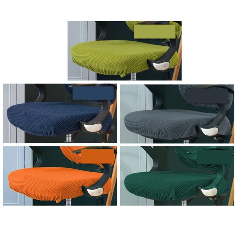 Corn Velvets Office Gamings Chair Cover Home Stretch Spandex Computer Rotating Lift Armchair Seats Cover Dust-proof